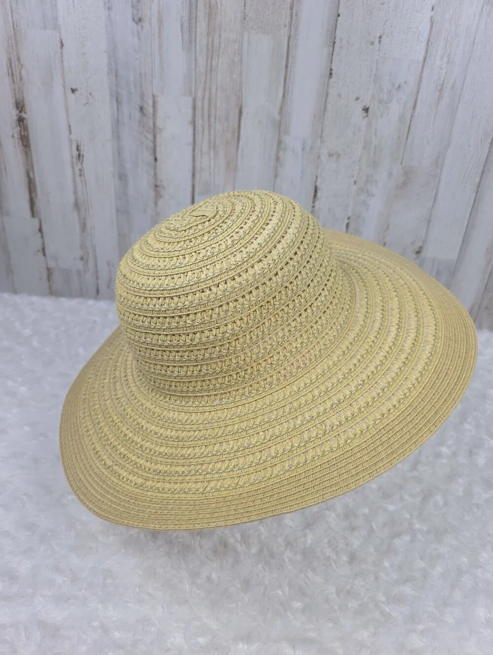 Shade & Shore Straw Sun Hat Natural One Size